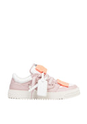 Sneakers OFF WHITE, leather sneakers 3.0 Floating Arrow, Pink