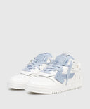 Sneakers OFF WHITE, leather sneakers 3.0 Floating Arrow, Alb