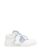 Sneakers OFF WHITE, leather sneakers 3.0 Floating Arrow, Alb