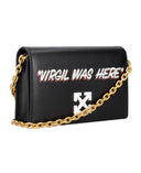 Geanta OFF WHITE, Jitney, Virgil Was Here, Black