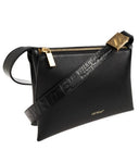 Geanta OFF WHITE, Logo Plaque Zip-Up Shoulder Bag