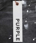 Jeans PURPLE, P001 Black Overspray, Low-rise Skinny Jeans