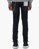 Jeans PURPLE, P001 low-rise, Reflective Paint Repair
