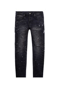 Jeans PURPLE, P001 low-rise, Reflective Paint Repair