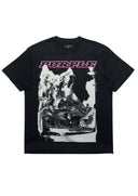 Tricou PURPLE, Joyride Tee, Black