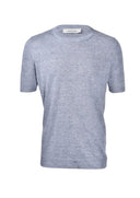 Tricou GRAN SASSO, Interlock pima cotton t-shirt, Blue