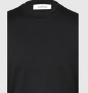 Tricou GRAN SASSO, Interlock pima cotton t-shirt, Negru
