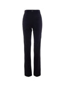 Pantaloni ELISABETTA FRANCHI, Trousers in technical bi-elastic fabric with belt