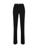 Pantaloni ELISABETTA FRANCHI , Trousers in double layer stretch crêpe