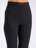 Pantaloni ELISABETTA FRANCHI, Flared Pants, Negru