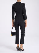 Pantaloni ELISABETTA FRANCHI, Flared Pants, Negru