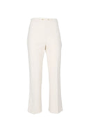 Pantaloni ELISABETTA FRANCHI, Flared Pants, Alb