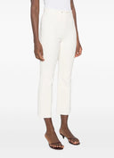 Pantaloni ELISABETTA FRANCHI, Flared Pants, Alb