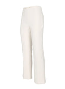 Pantaloni ELISABETTA FRANCHI, Flared Pants, Alb