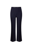 Pantaloni ELISABETTA FRANCHI, Flared Pants, Bleumarin