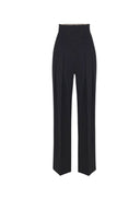 Pantaloni ELISABETTA FRANCHI, Flowing gabardine trousers