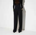 Pantaloni ELISABETTA FRANCHI, Flowing gabardine trousers