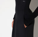Pantaloni ELISABETTA FRANCHI, Flowing gabardine trousers