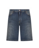 PANTALONI SCURTI DOLCE AND GABBANA, Logo Metalic GWNXADG8CR7S9001
