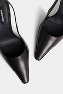 Pantofi DSQUARED2, Metal Bar Slingback, Negru