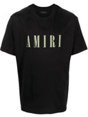 TRICOU AMIRI, Imprimeu Logo Green, Negru