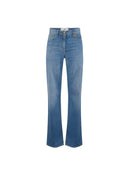 Jeans ELISABETTA FRANCHI, Palazzo jeans with logo detail