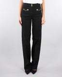 BLUGI ELISABETTA FRANCHI, High Waist, Negru