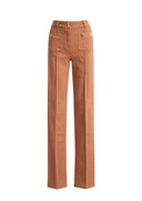 BLUGI ELISABETTA FRANCHI, High Waist, Maro