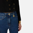Jeans ELISABETTA FRANCHI, Skinny jeans with logo detail