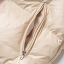 Geaca ALPHASTYLE, Kudu Cropped Down Diva Jacket, Beige