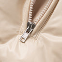 Geaca ALPHASTYLE, Kudu Cropped Down Diva Jacket, Beige