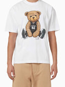 Tricou DOMREBEL, Play, Alb