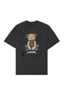 Tricou DOMREBEL, Play Sketch Tee - Faded Black