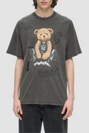 Tricou DOMREBEL, Play Sketch Tee - Faded Black