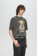 Tricou DOMREBEL, Play Sketch Tee - Faded Black