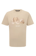 Tricou Palm Angels, Imprimeu Teddy Bear, Bej PMAA001C99JER0146110S