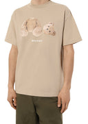 Tricou Palm Angels, Imprimeu Teddy Bear, Bej PMAA001C99JER0146110S