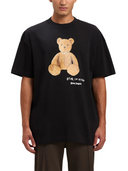 Tricou PALM ANGELS, Bear In Mind, Logo Print, Black