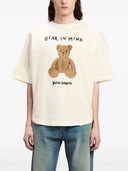 Tricou PALM ANGELS, Bear In Mind, Oversized, White