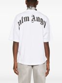 Tricou PALM ANGELS, Curved Front Logo, White