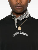 Tricou PALM ANGELS, Curved Front Logo, Black