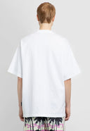 Tricou PALM ANGELS, Print Frontal Palmier, White