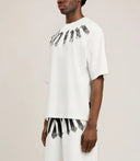 Tricou PALM ANGELS, Big Neck Logo Loose T-Shirt