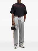Tricou PALM ANGELS, logo oversized T-shirt