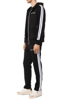 Jacheta PALM ANGELS, Tape Alb, Cu gluga