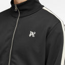 Hanorac PALM ANGELS, Monogram Track, Zipp, Pockets, Black