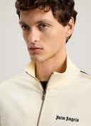 Jacheta PALM ANGELS, Classic Logo Track Jacket, Cream