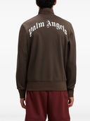 Hanorac PALM ANGELS, Contrast Band Track, Zip, Dark Brown