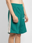 Pantaloni scurti  PALM ANGELS, Insertie logo, Verde