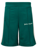 Pantaloni scurti  PALM ANGELS, Insertie logo, Verde